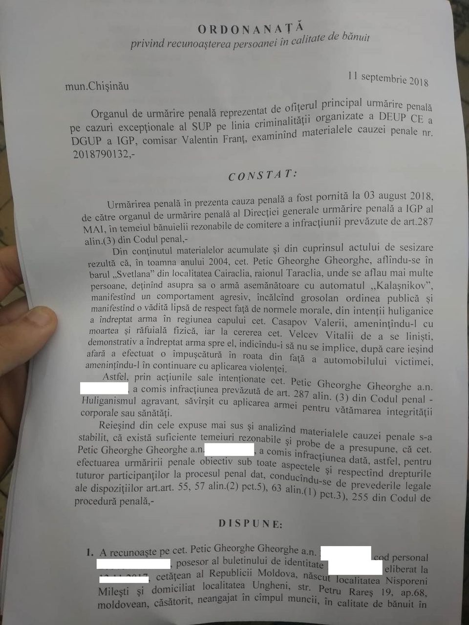 Бывшего пограничника, заявлявшего о контрабанде, обвиняют в хулиганстве