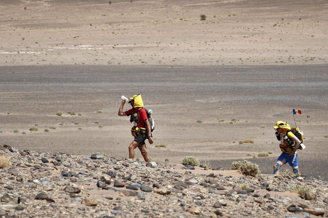 Primul moldovean care a încheiat penultima etapă a Marathon des Sables