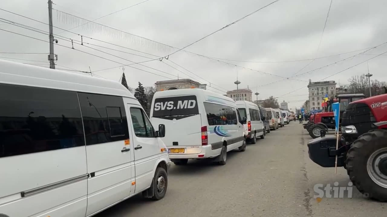 Протест фермеров: очередной митинг состоится в центре Кишинева и в четверг