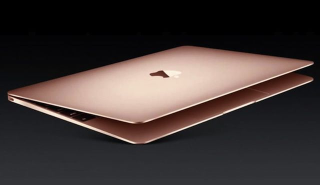 Apple представила новый MacBook в цвете «розовое золото»