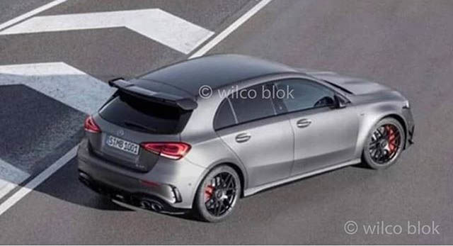 В Сети появились фото нового Mercedes-AMG A45