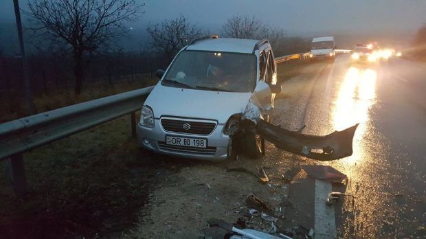 В Пересечино произошла серьезная авария с участием двух автомобилей