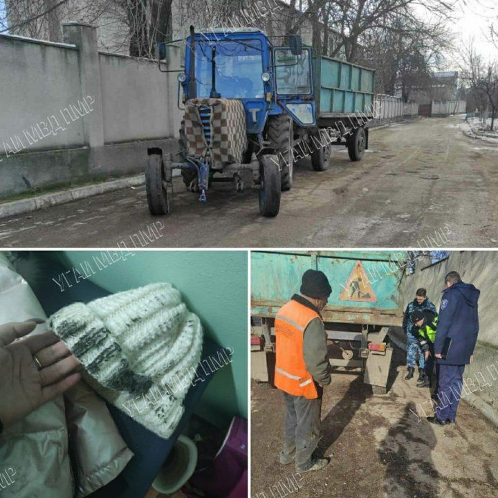 В Бендерах 9-летняя девочка поскользнулась и попала в ДТП