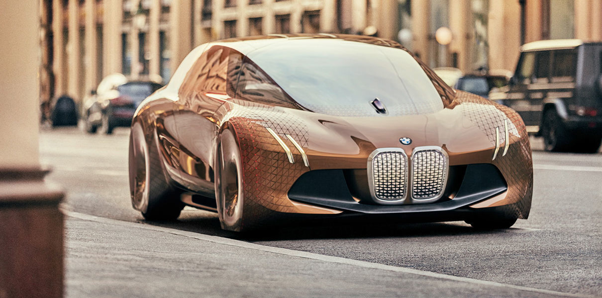 BMW показала первое изображение беспилотного электромобиля iNext