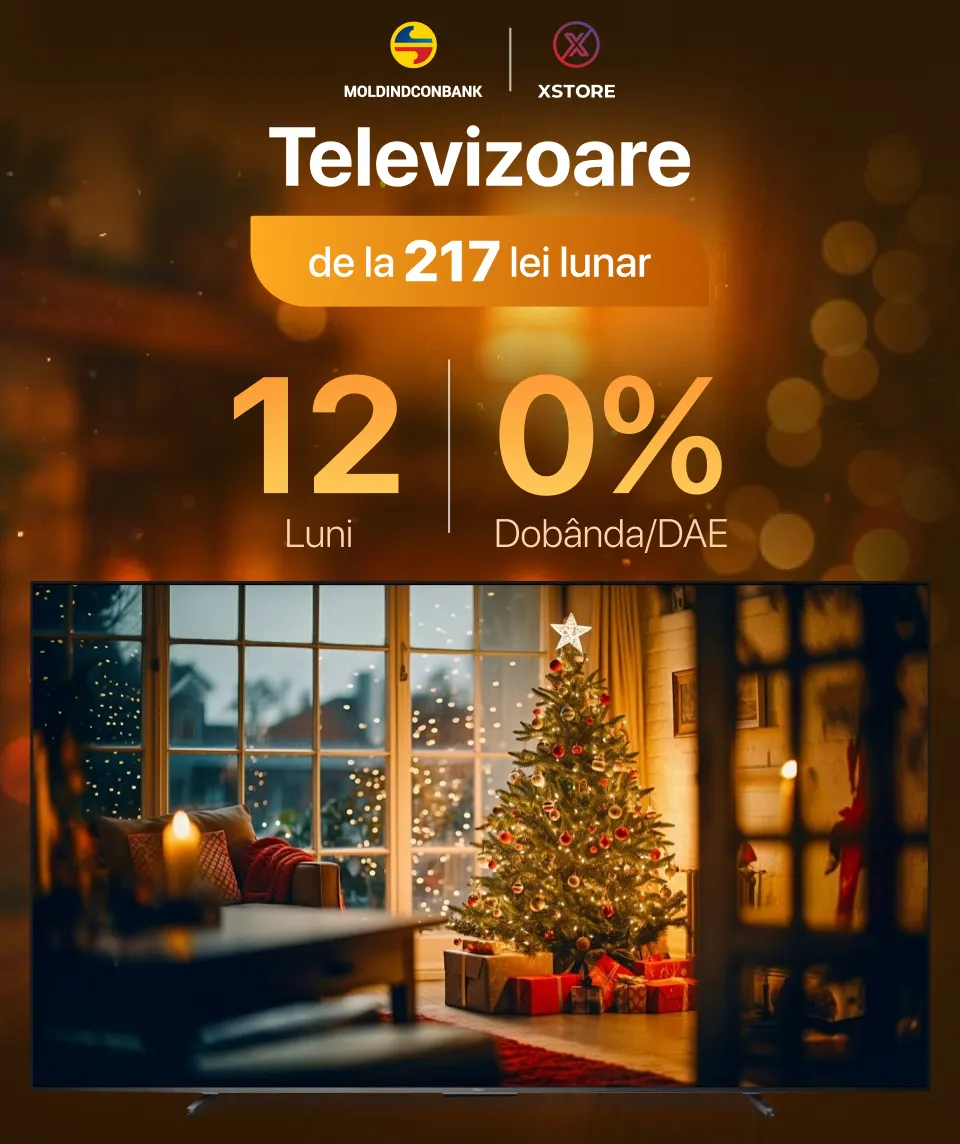 Xstore.md: Tot ce îți dorești, acum în rate cu 0% dobândă