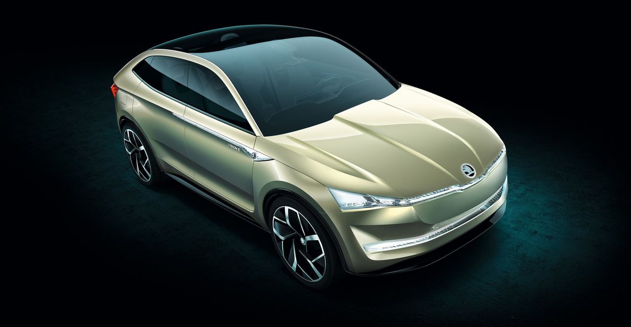 Первый электромобиль Skoda дебютировал в Шанхае