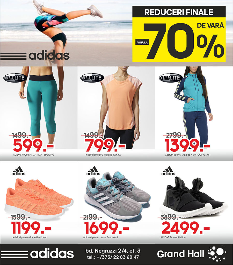 Adidas: Vânzarea finalã de vară până la -70% ®