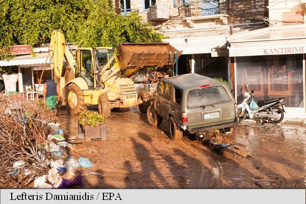Grecia: Stare de urgență pe insula Symi în urma unei averse puternice