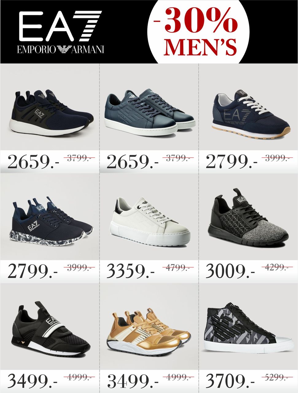 EA7 Emporio Armani: скидки 30% ®