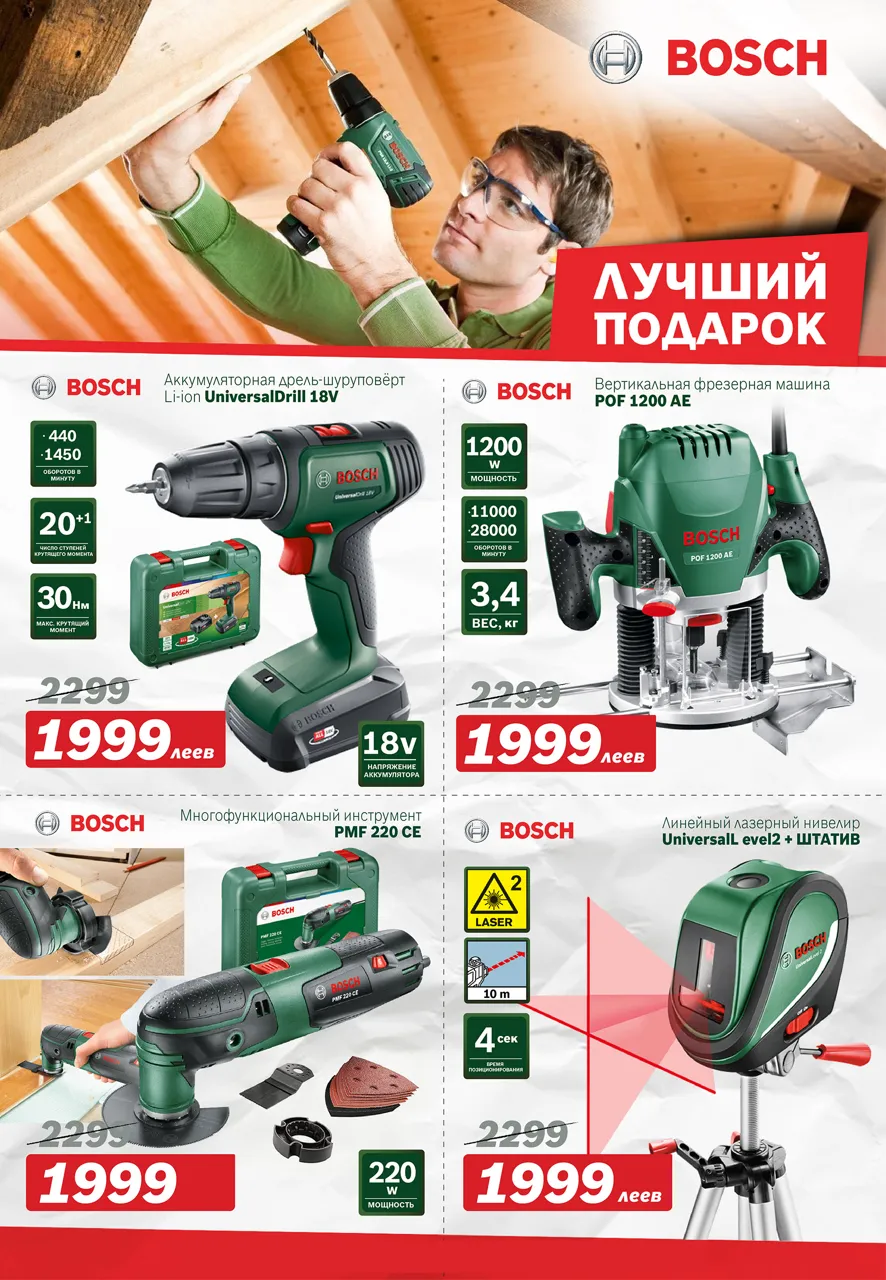 Bosch Siemens: Электроинструмент – лучшие предложения уходящего года