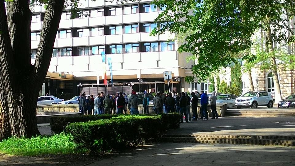 В Кишиневе митинг протеста закончился столкновениями с полицией