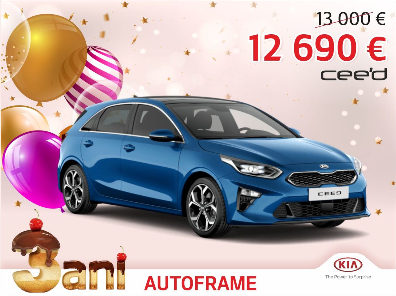 KIA Moldova: День Рождения у нас - скидки вам ®
