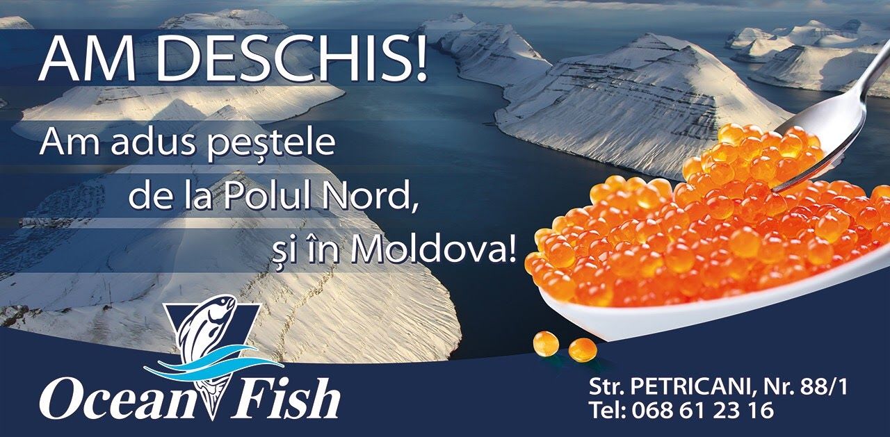 La Chișinău s-a deschis primul magazin de producător Ocean Fish ®