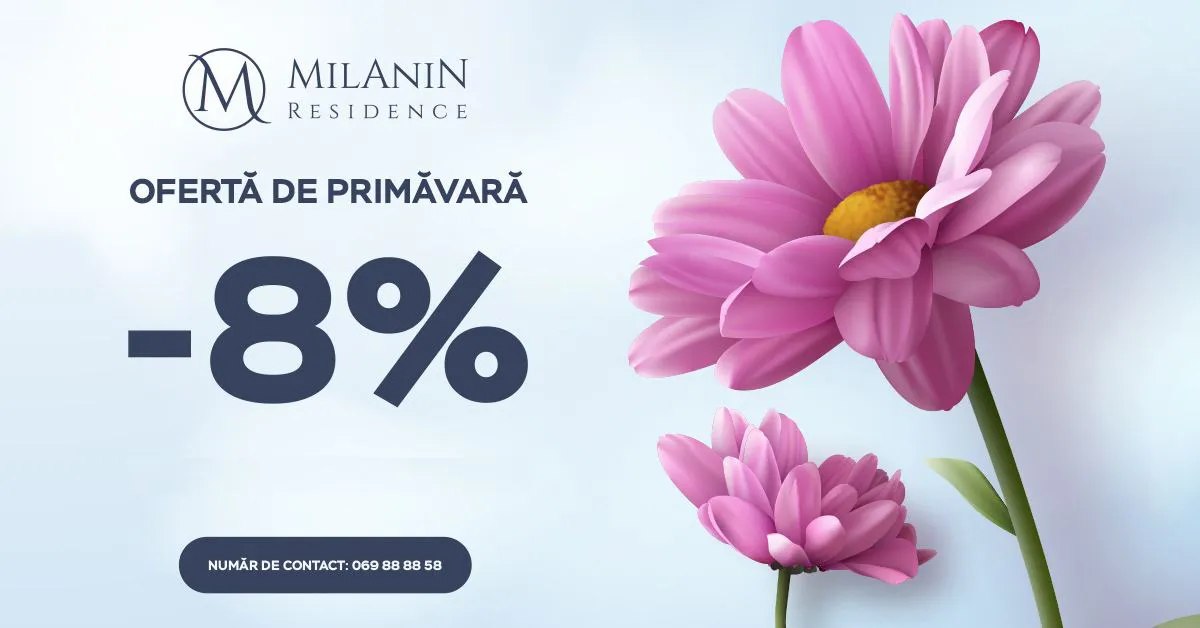Milanin: Весной цены тают - квартира 118,01 кв.м. со скидкой 8%