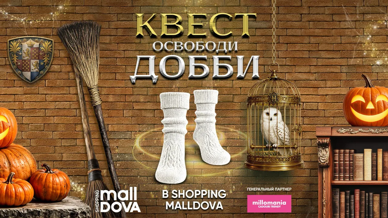 Magic Halloween: Встречаемся 31 октября в Shopping MallDova