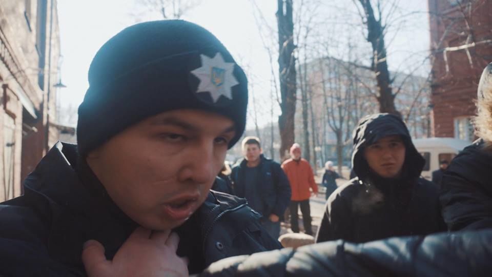 В Харькове националисты повредили декорации к военному сериалу про СССР