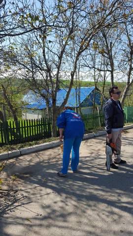 Демократы «облагораживали» коммуну Окиул Рошу в день выборов