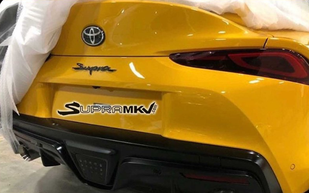 В Сети появилась новая фотография возрожденной Toyota Supra