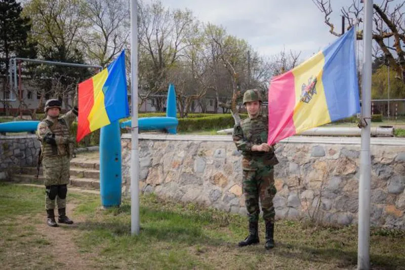 Молдавские военные находятся на учениях в Румынии