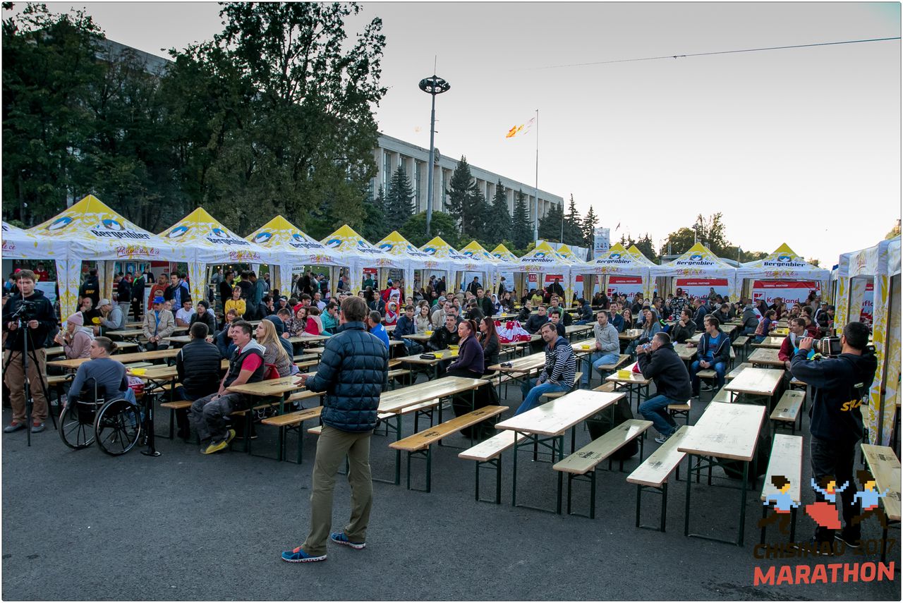 Briefing și Pasta Party în ajun de Maratonul Internațional Chișinău