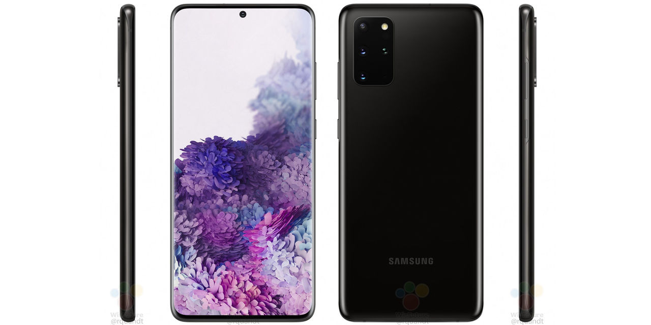В Сети появились изображения всех версий Samsung Galaxy S20