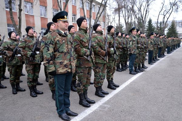 Ряды национальной армии пополнились 600 новобранцами