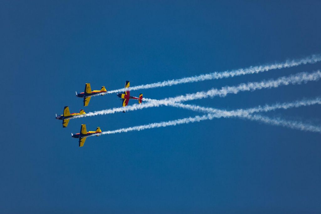 Show aviatic de excepție la Orhei de Ziua Independenței