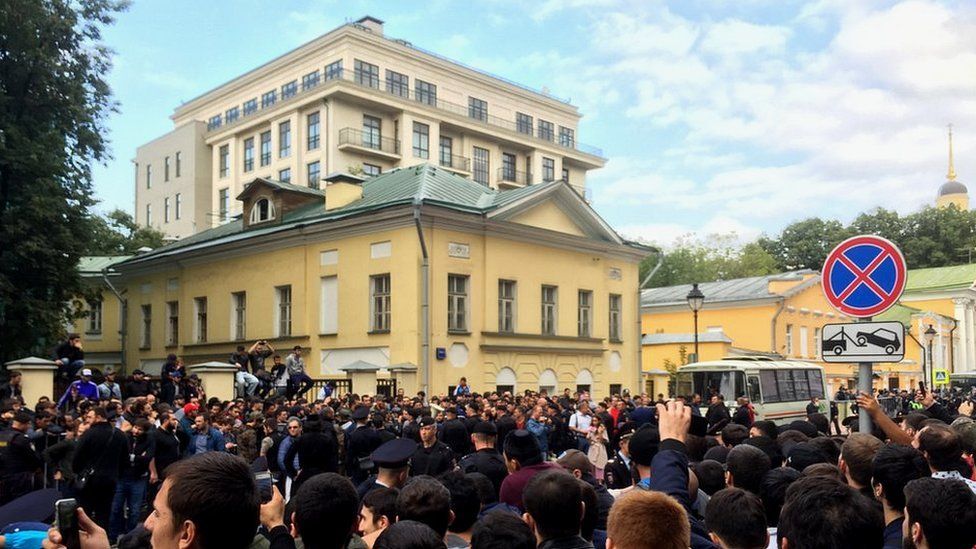 В Москве прошел митинг мусульман