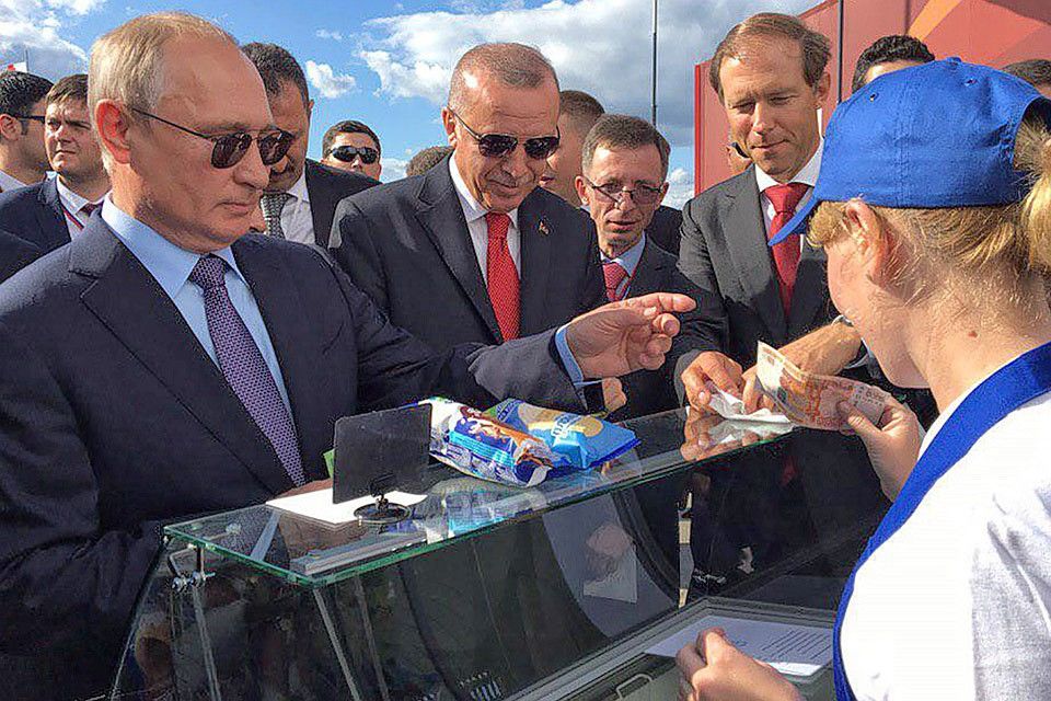 Путин купил Эрдогану ванильное мороженое