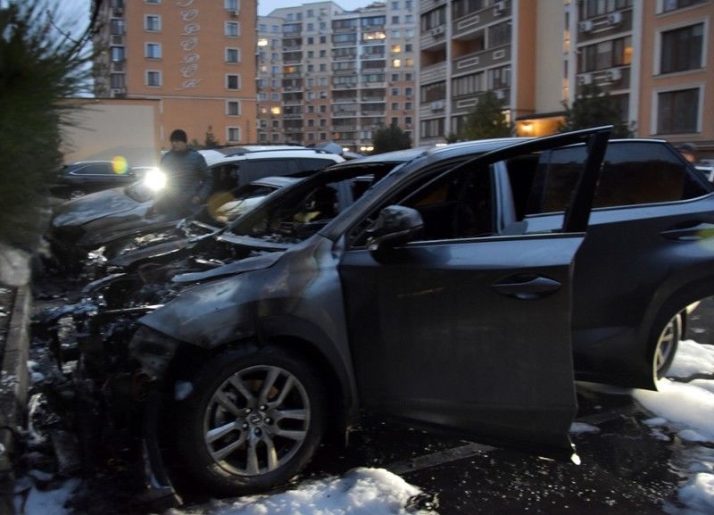 В Одессе поджигают автомобили