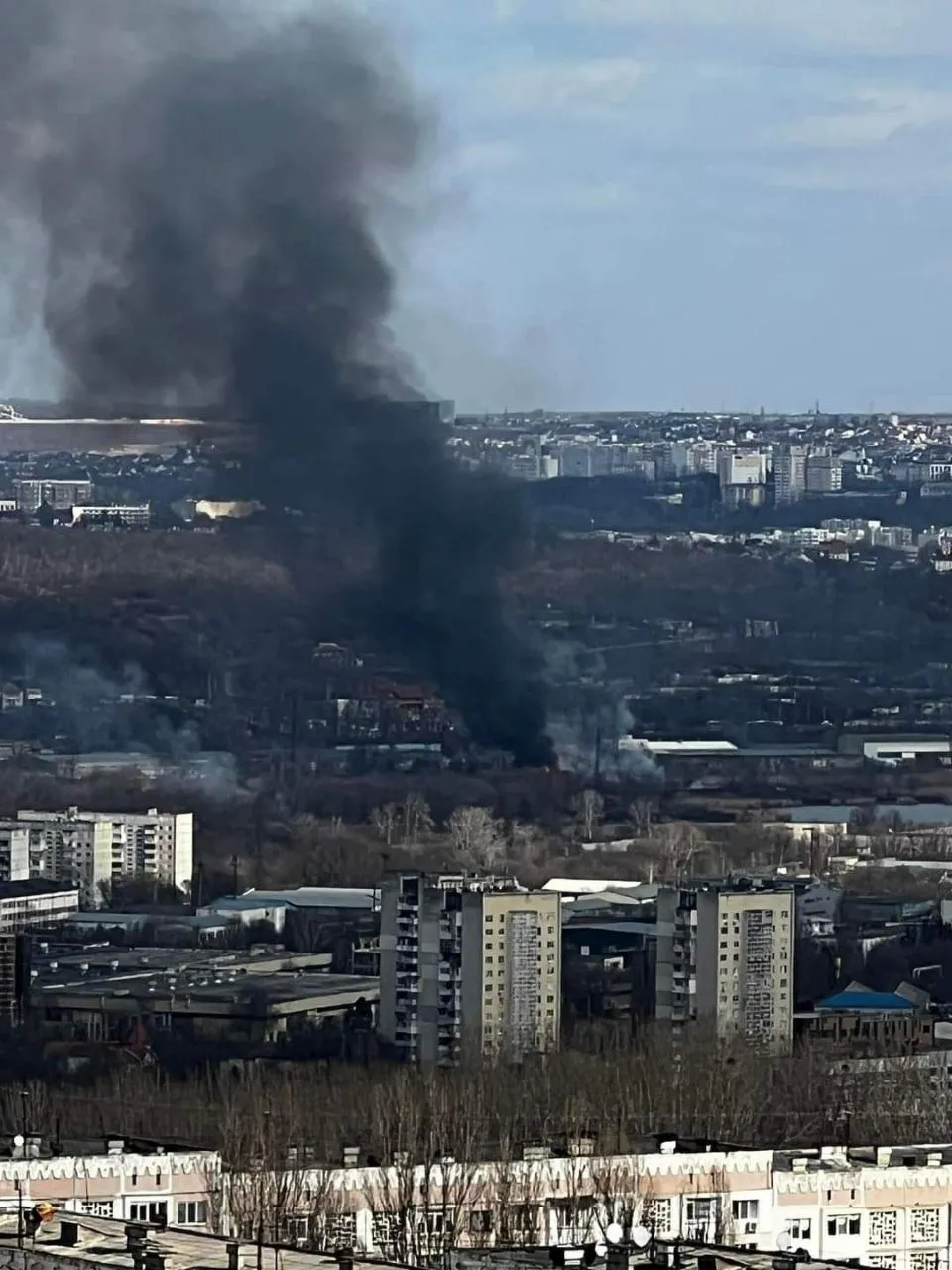 В столичном секторе Буюканы произошел пожар
