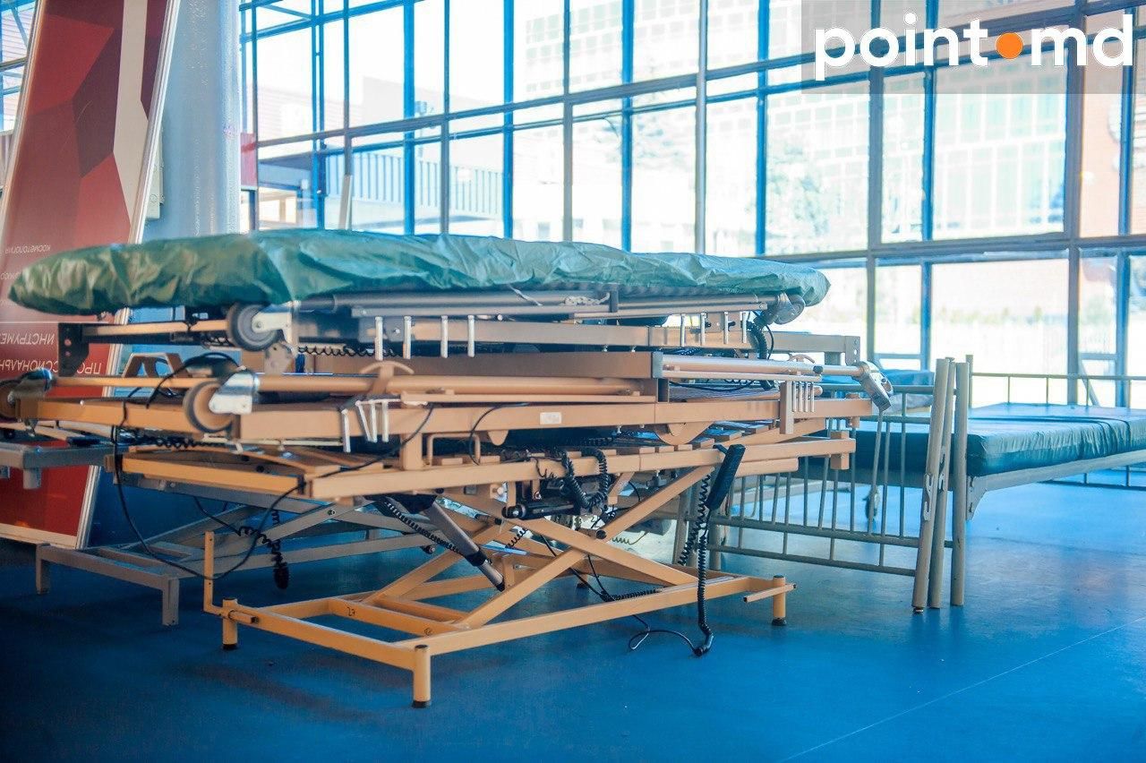 Центр приема пациентов с COVID-19 в Moldexpo готов на 90%