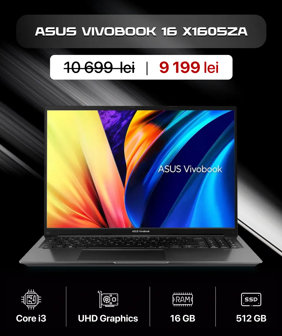Xstore.md: Aici e laptopul ideal pentru tine