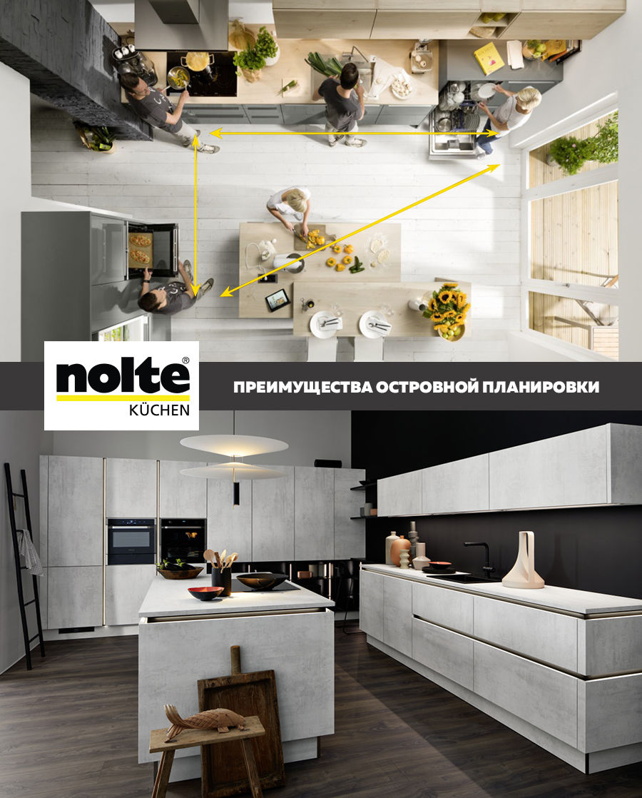 Premium Store: Островные кухни Nolte