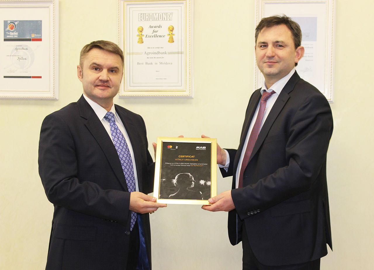 Fiul lui Urechean, trimis în călătorie de Moldova Agroindbank