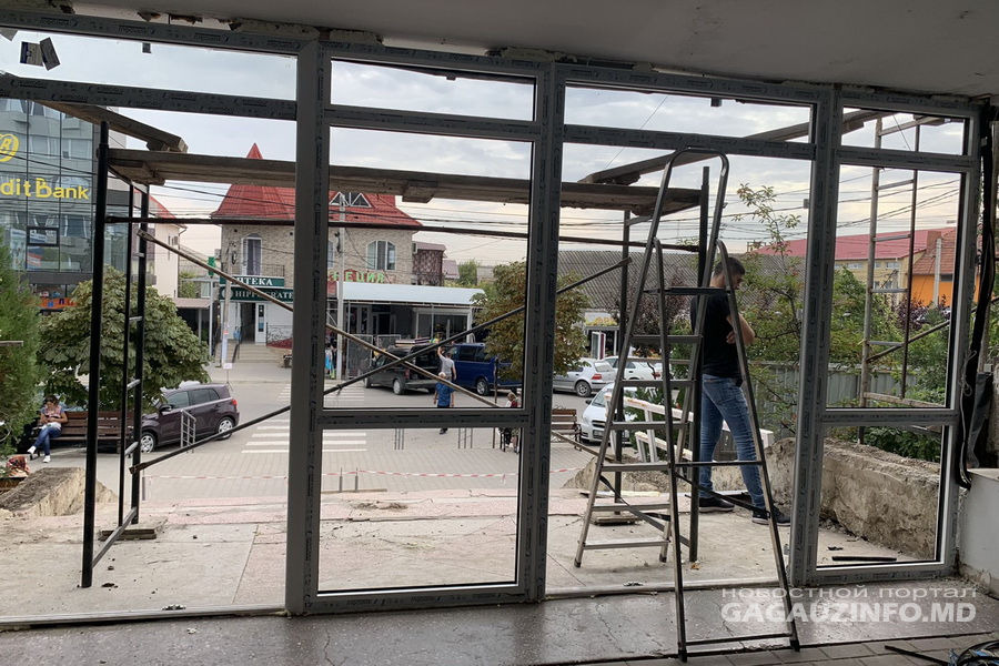 В Комрате подходит к завершению ремонт районного Центра здоровья