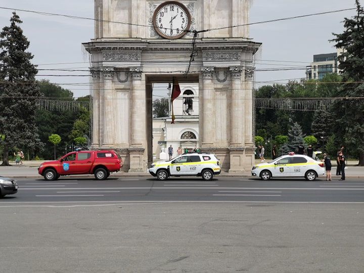В центре Кишинева был обнаружен подозрительный пакет