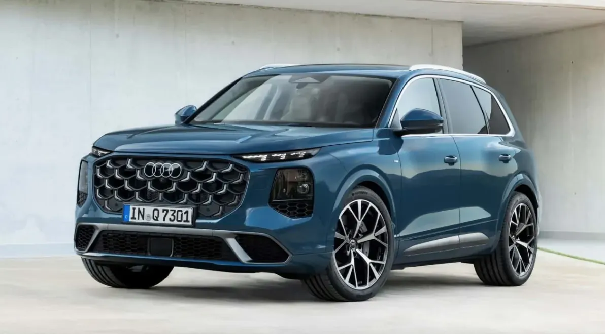 Компания Audi рассекретила обновленный кроссовер Q7