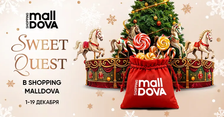 В Shopping MallDova состоится зажжение праздничных огней