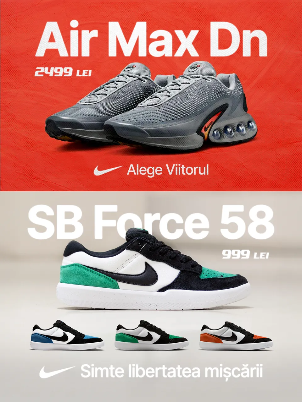 Nike: Собери летний образ от кроссовок до кепки — от 499 леев