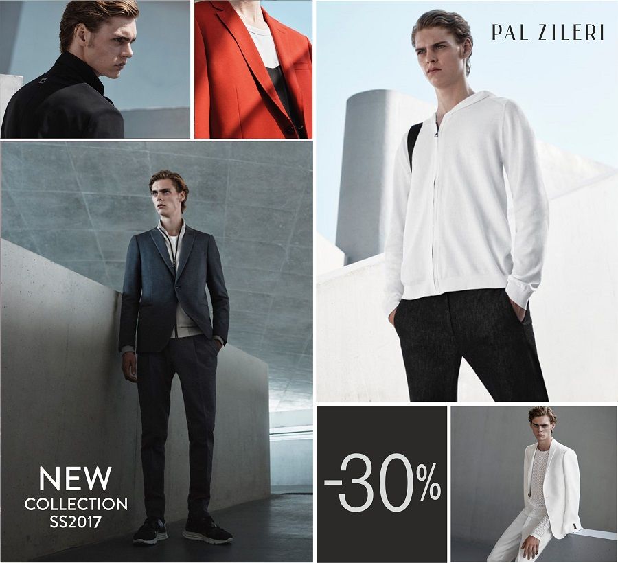Pal Zileri: Reduceri -30% pentru noua colecție SS17 ®