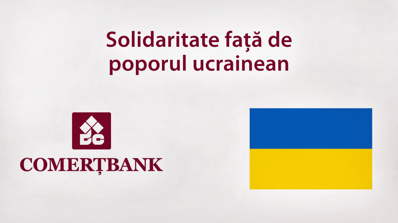 Comerțbank выражает свою солидарность с украинским народом