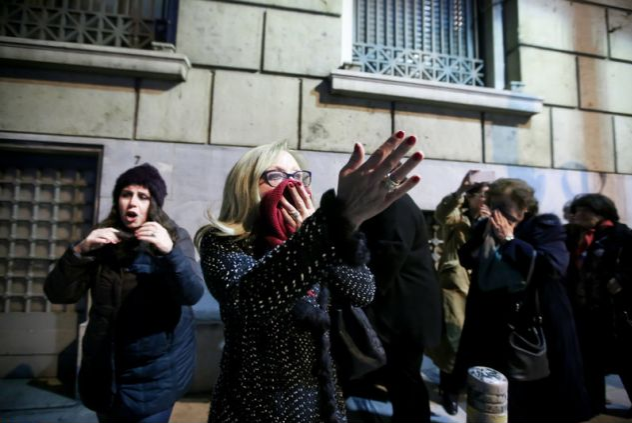 Греческая полиция разогнала демонстрацию против визита Меркель в Афины