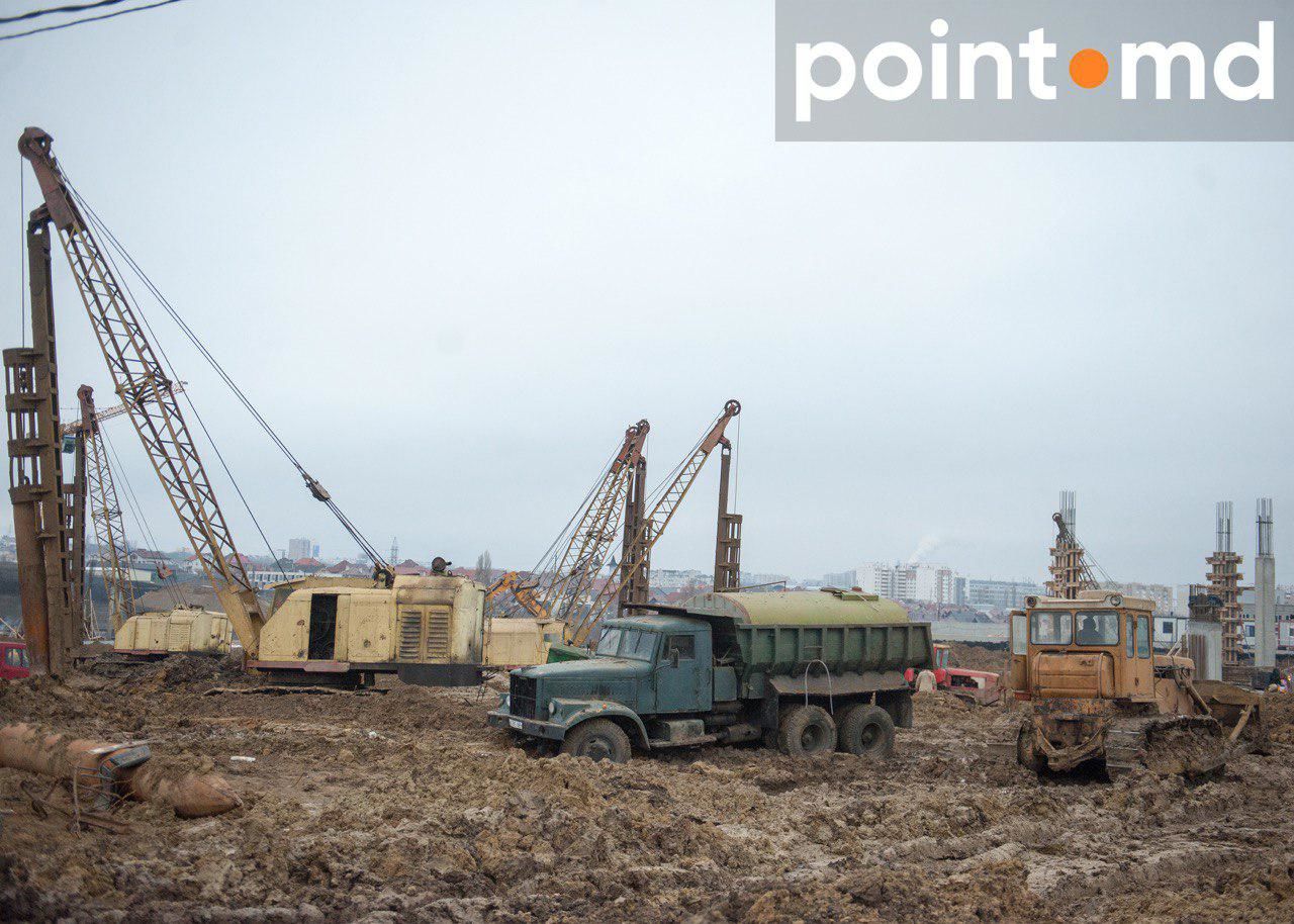 Работы по строительству "Arenа Chișinău" выполнены на 20%