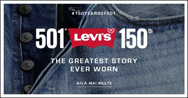 Джинсам Levi’s 501® исполнилось 150 лет