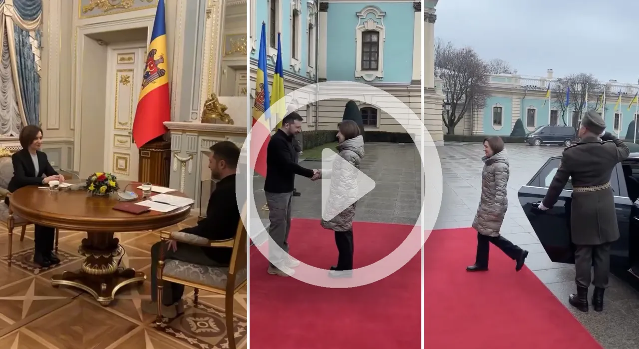 În vizita sa de la Kiev, Sandu l-a felicitat pe Zelenski cu ocazia zilei lui de naștere: Happy Birthday!