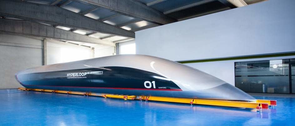 В Испании представили прототип сверхскоростного поезда Hyperloop
