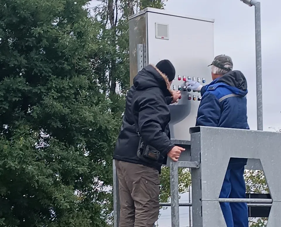 Al treilea decantor secundar, pus în funcțiune la Stația de epurare din Chișinău