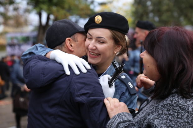 Они будут защищать права граждан: Более 130 студентов академии МВД принесли присягу