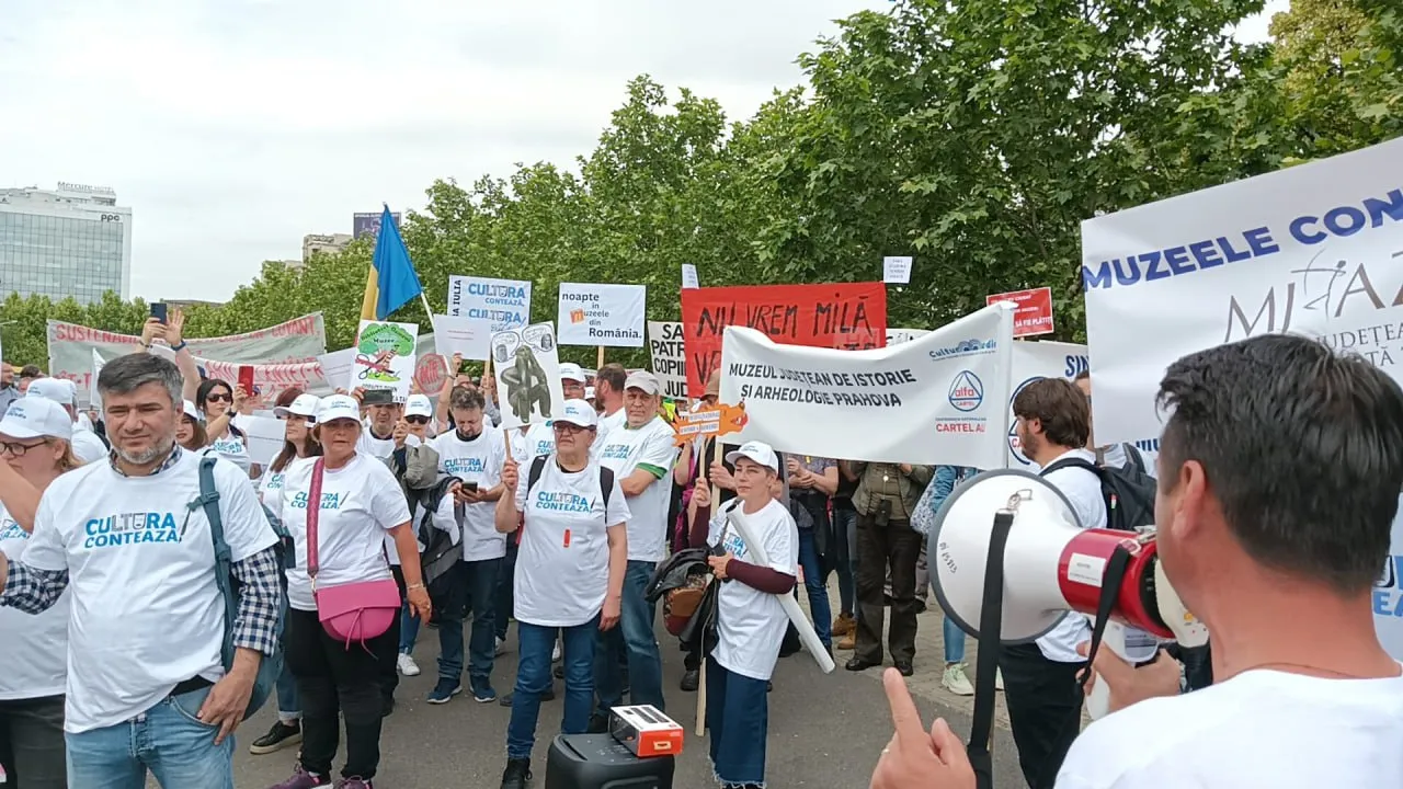 В ночь музеев в Румынии протестовали работники музеев и библиотек